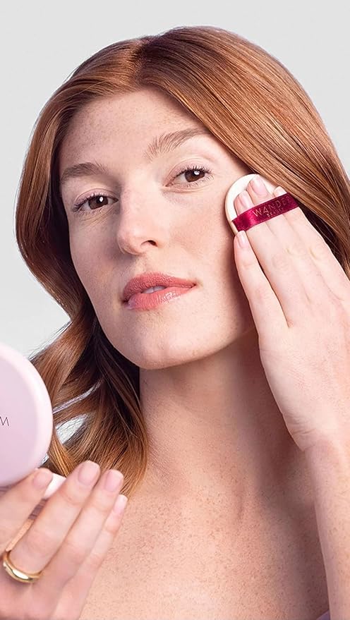 Wander Beauty Women's Wanderlust Powder Foundation, Light, Tan, 0.3 Ounce