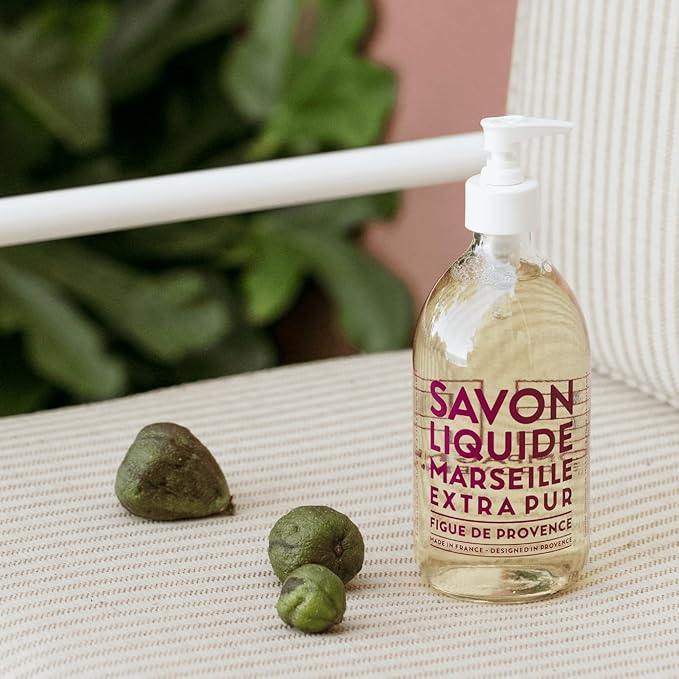 Compagnie de Provence Savon de Marseille Extra Pure Liquid Soap - Fig of Provence - 10 Fl Oz Plastic Pump Bottle