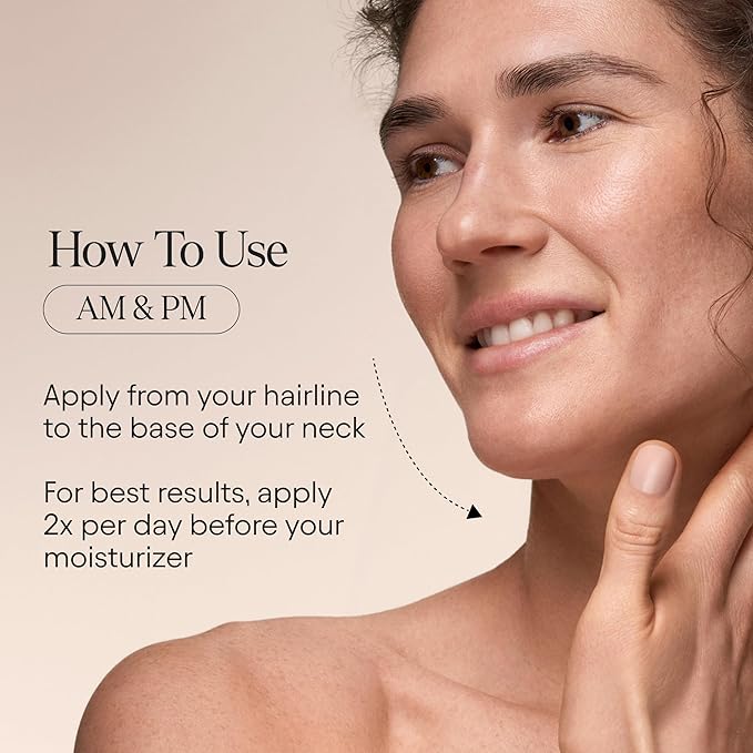 ALPYN Super Sculpt Serum, Face & Neck with Tri-Peptide Firming Complex, 1.7 oz