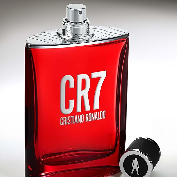 CRISTIANO RONALDO CR7 Eau De Toilette Cologne Scent for Men - Woody, Musky Men's Scent with Lavender, Cardamom, Tobacco, and Cedar - 1.7 oz