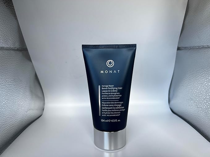 MONAT Damage Repair Bond-Fortifying Hair Crème – Leave-in Crème Conditioner Refreshing Neroli and Orange Flower Fragrance – Enhances Shine and Texture – No Frizz in Humid Conditions