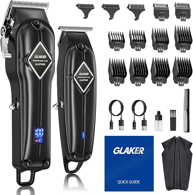 GLAKER Hair Clippers for Men