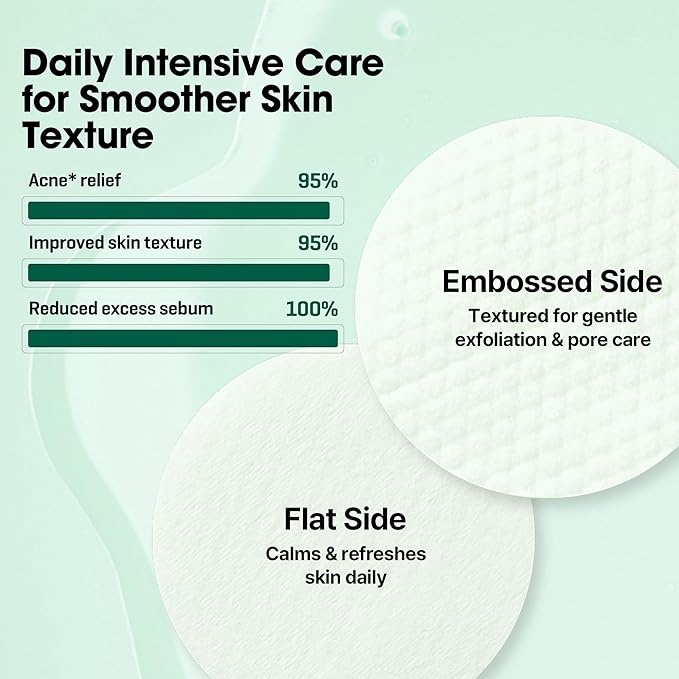 SOME BY MI AHA BHA PHA 30 Days Miracle Truecica Clear Pad – 70 Pads – Korean Exfoliating Centella Face Toner Pads – Gently Clears Impurities, Refines Pores & Smooths Skin Texture – Korean Skin Care