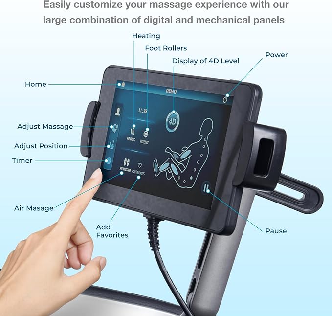 Osaki Vibe 4D l 4D Massage Mechanism l Automatic Body Scan l Deep Calf-Kneading l Space-Saving Technology l 3-Stage Zero Gravity l 32-Cell Full Body Air Massage