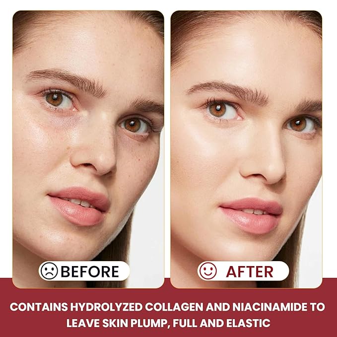 Bio-Collagen Face Masks, Deep Hydrating Sheet Overnight Face Mask, Facial Treatments and Masks for Women, Korean Skincare, Moisturizing and Firming for Girl, 12 Pack