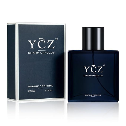 Ycz Marine Charm Unisex Eau de Parfum - 1.7 oz Long Lasting Sea Perfume for Men and Women, Everyday Fragrance, Ideal Ocean Fragrance For Special Occasions, Travel Perfumes