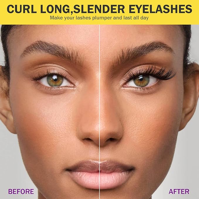 Bubble Mascara,Smudge-Proof,Clump-Proof, Waterproof Formula Creates Thick, Well-Defined Lashes and Enhances The Natural Look, Can be Layered to Boost Curl (2Pcs)