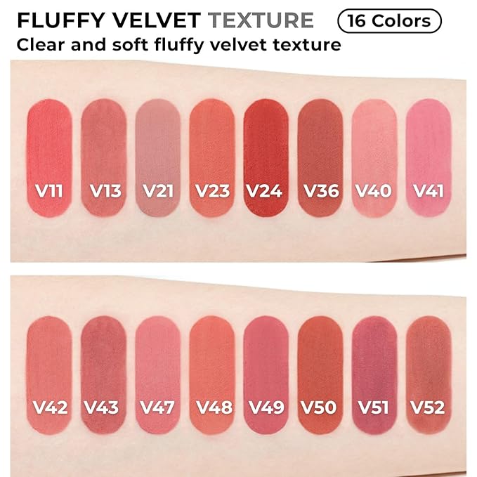 BBIA Last Velvet Tint NEW - Soft Creamy Matte Finish Lip Stain, Blur Effect & Velvety Texture, Long-Lasting, High Pigment, Non-Drying, Vegan, Korean Lip Makeup (V42 SO GOOD FIG, Pack of 1)