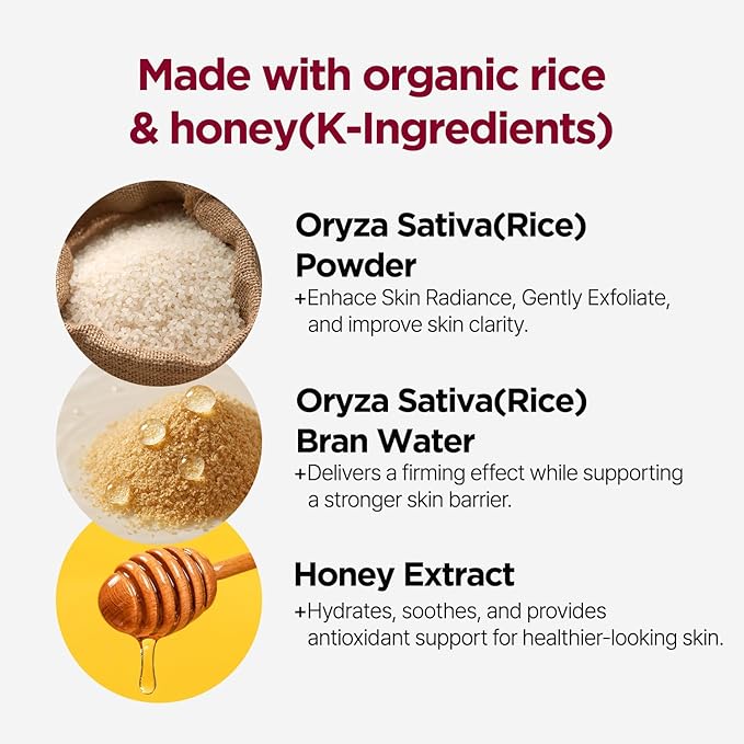 PONGDANG Exfoilation Duo for Face : Rice Wash-Off Mask with Honey & Deep Clean Soft Peeling Gel Set, Dead Skin Cells & Blackhead Care, Skin Tone Balance, Hydrating | Korean Skin Care