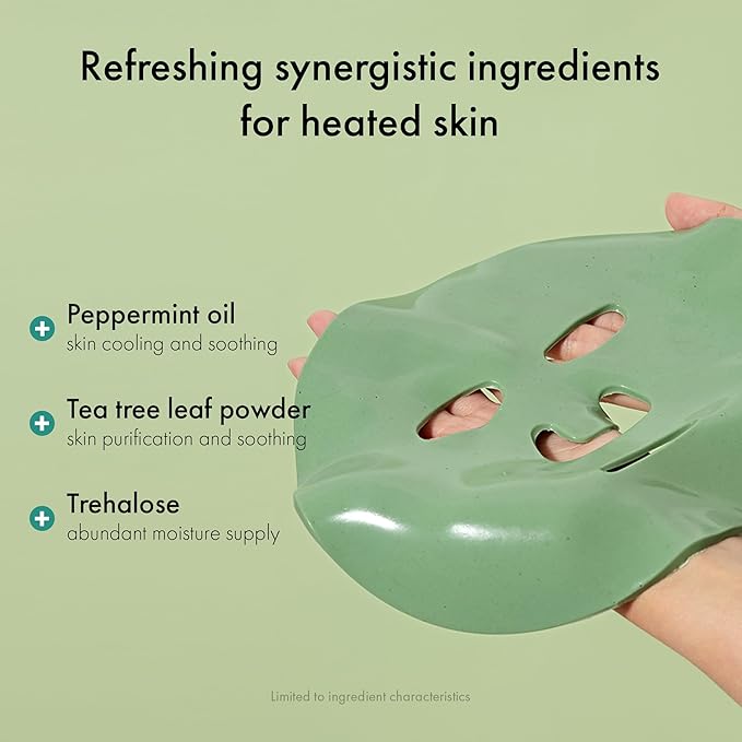 leegeehaam Dr.Ceuracle Expert Spirulina Cooling Modeling Mask - Jelly Face Mask for Glass Glow Skin, DIY Home Spa, Korean Skincare for Stocking Stuffers (30g / 1.05 oz.)