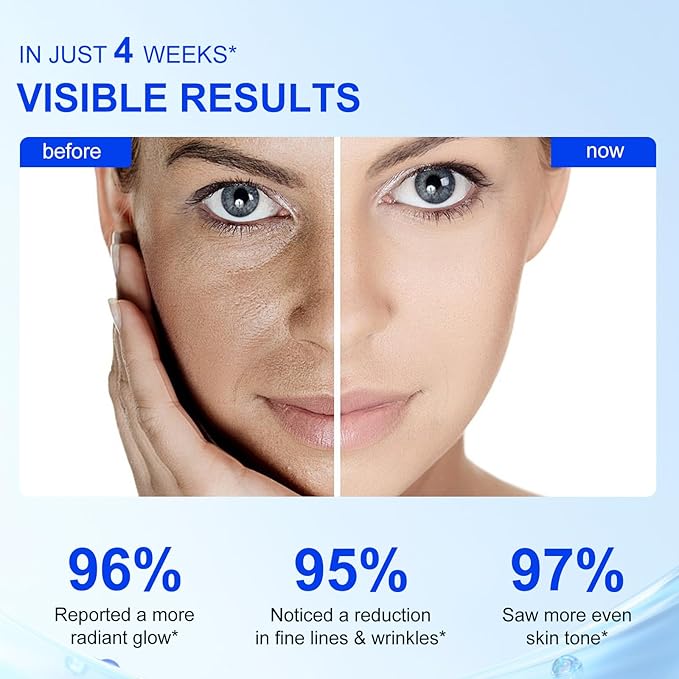 Pure Hyaluronic Acid Powder for Skin & Face, Dual Molecular Weight Organic Hyaluronic Acid Powder DIY Serum for Deep Hydration, Anti-Aging, Improves Skin Texture & Firmness | Vegan-friendly, 100g