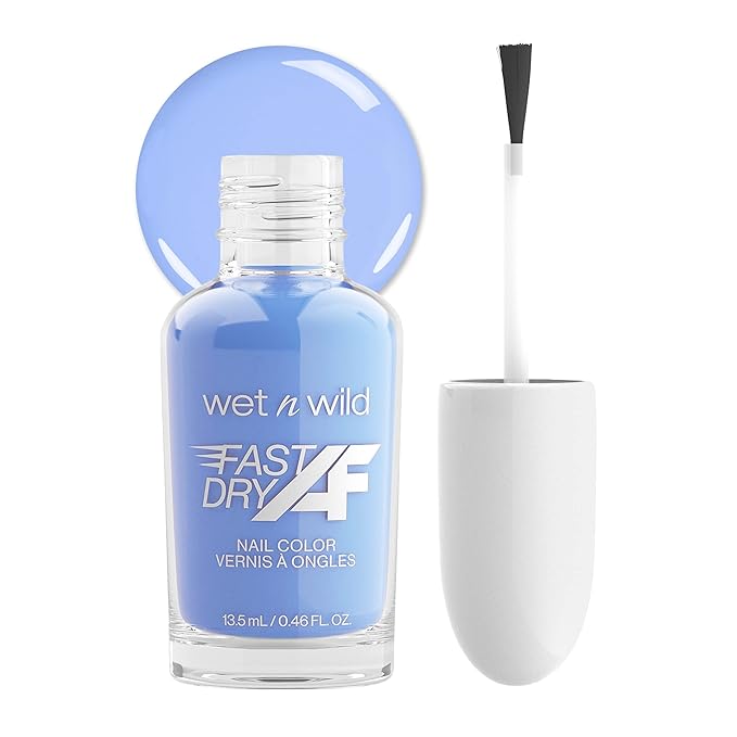 wet n wild Fast Dry AF Nail Polish, Quick 40 Second Dry Time, Long Lasting High-Shine - Sin-derella