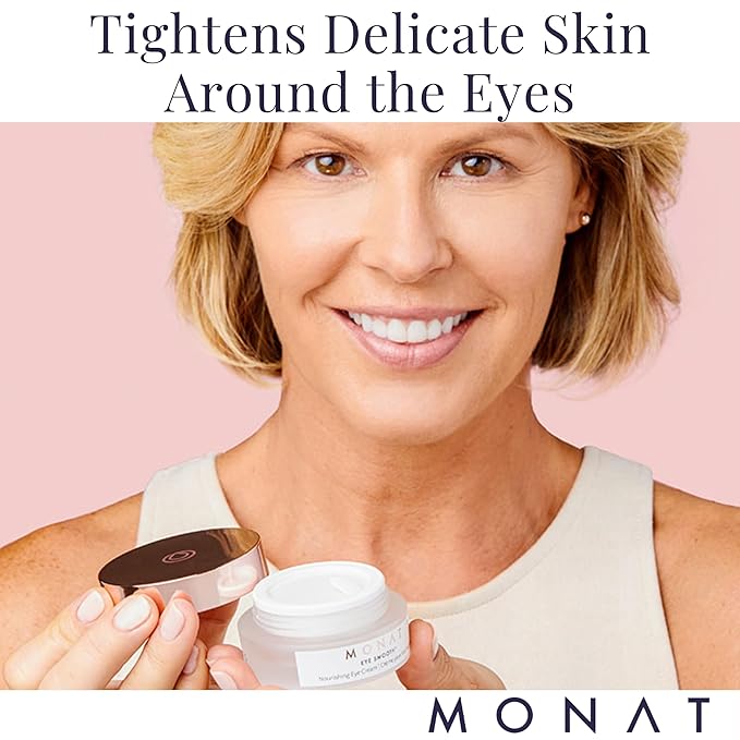 MONAT Eye Smooth™ - Rejuvenating & Hydrating Eye Cream with Plant Stem Cells and Plant Derived Squalane, 0.5 Fl Oz