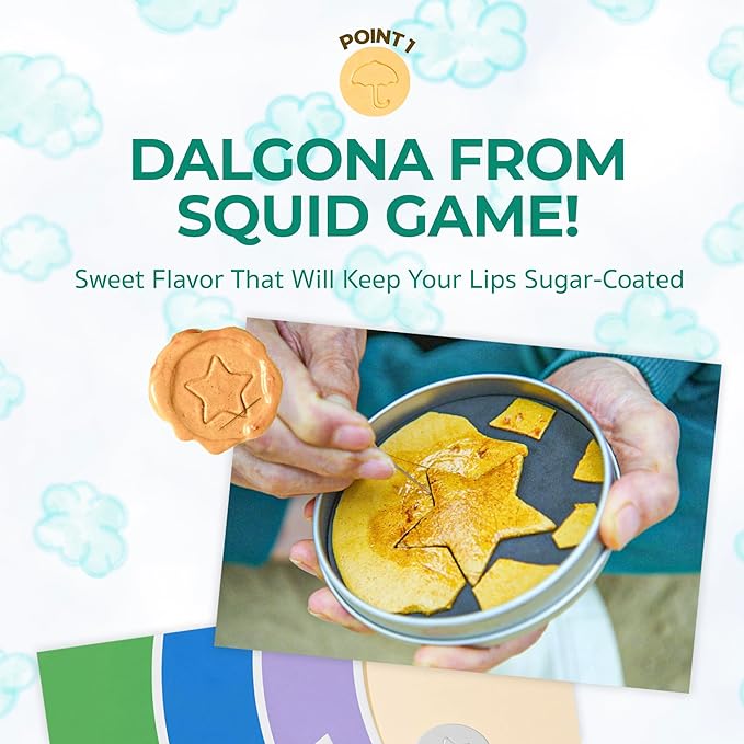 BRING GREEN X NETFLIX SQUID GAME Edition Dalgona Lip Balm 10g
