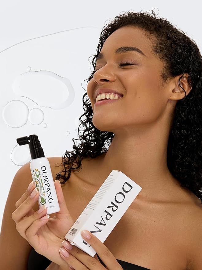 Hair Growth Serum, Women's Anti-Hair Loss Scalp Treatment, Helps with Severe Signs of Thinning, Non-Greasy, No-Rinse, Cruelty-Free, Vegan.