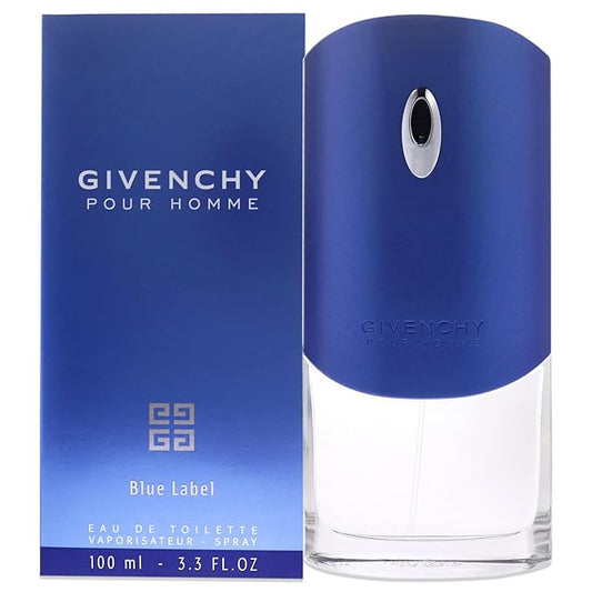 Givenchy Blue Label By Givenchy For Men. Eau De Toilette Spray 3.3 Ounces
