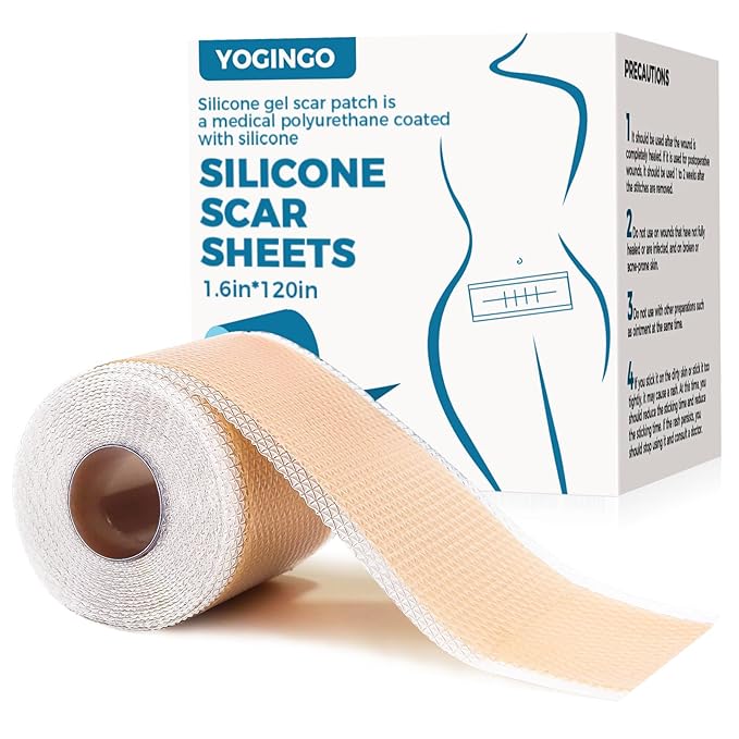 Scar Away Silicone Scar Sheets, Silicone