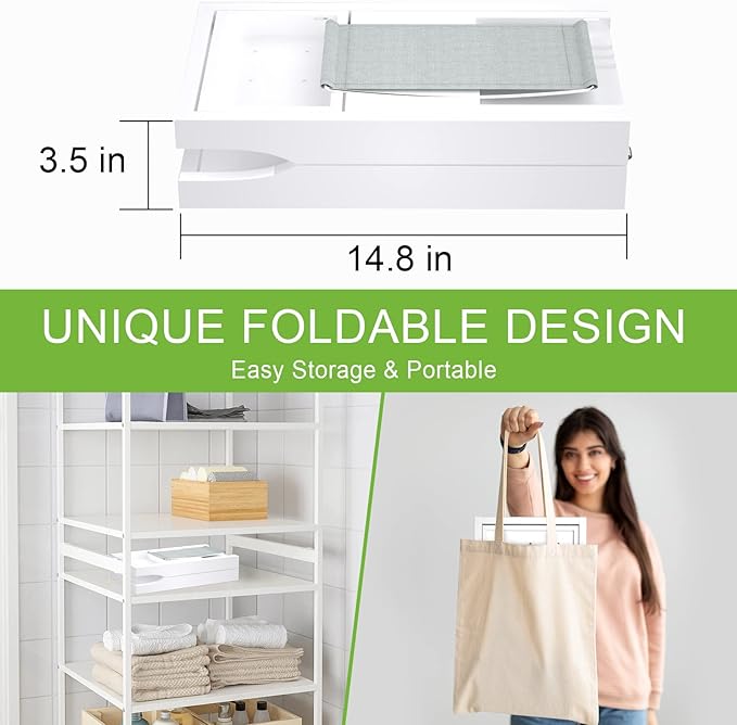 Artmalle bathtub caddy tray -