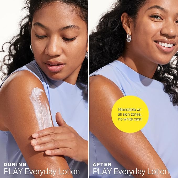 Supergoop! PLAY Everyday SPF 30 Lotion - 2.4 oz, Pack of 2 - Broad Spectrum Body & Face Sunscreen for Sensitive Skin - Water & Sweat Resistant - Great for Active Days