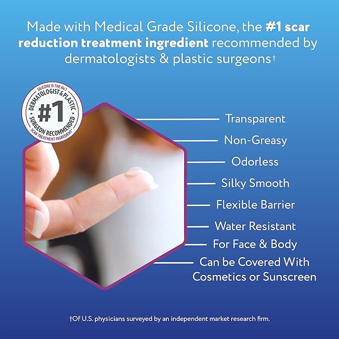 ScarAway Silicone Scar Gel, Helps Improve 10g