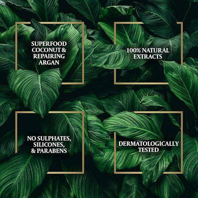 Parachute Advansed Argan Hair Oil with Coconut | Repairs Dry & Damaged Hair| Strengthens Hair & Boosts Shine| Controls Frizz| No Parabens & Silicones| 10.1 fl.oz