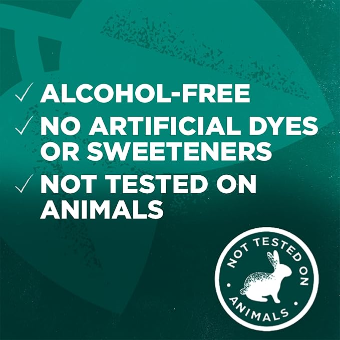 Tom's of Maine Sea Salt Natural Alcohol-Free Mouthwash, Refreshing Mint, 16 Fl Oz (Pack of 6)(Packaging May Vary)