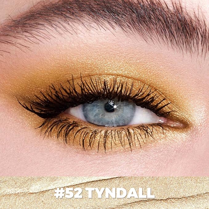 FOCALLURE Shimmer and Matte Cream Eyeshadow Stick,Smooth Brilliant Eye Brightener Pencil,High Pigment Eye Highlighter Pen for Women,Long Lasting Waterproof Eye Shadow and Liners Makeup (Tyndall)