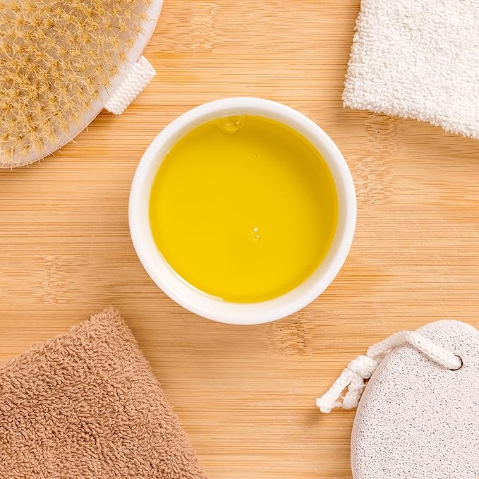 Ora's Amazing Herbal Natural Body Powder and Oil Set, Dusting Powder, Body Oil, No Talc, Corn, Grain, Gluten, Clean Scent 2.5 oz with Travel Size Clean Scent Oil 2 oz