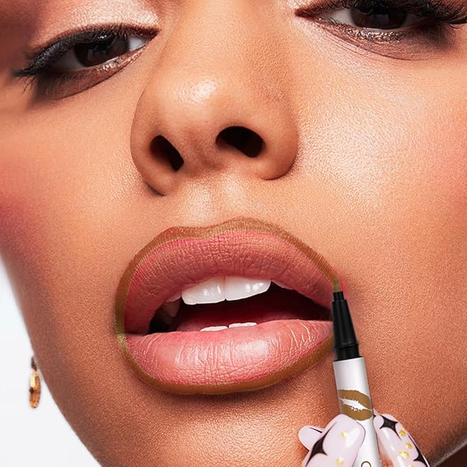 COOL STORY Matte Lip Liner Pencil - Waterproof, Non-Fading, Long-Lasting Plump Effect for Fuller Lips Makeup, Soft & Smooth Texture Easy Glide Lipstick 05#