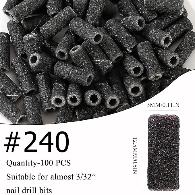 100pcs Nail Drill Bits Small