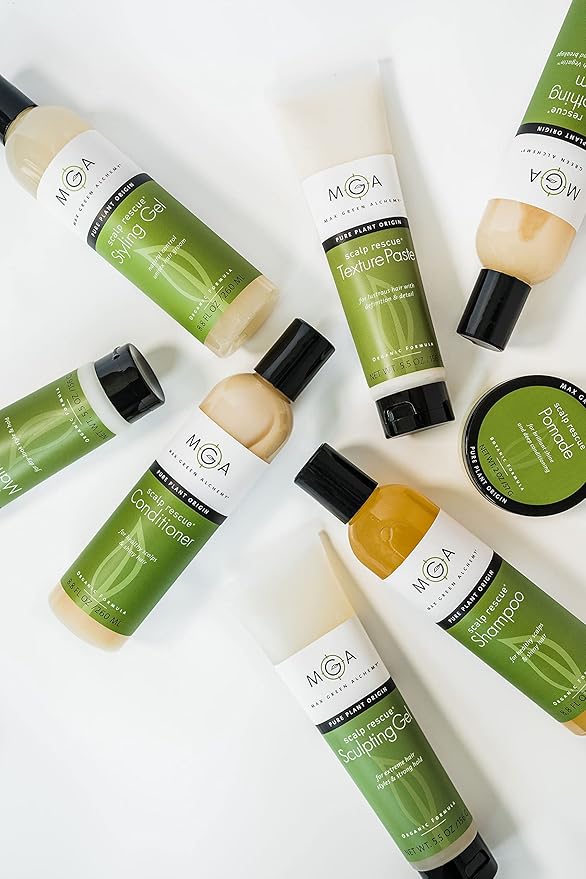 MGA Vegan Hair Conditioner - Organic Formula with Tea Tree for Healthy Hair | Hair Care Product with Natural Herbal Scent | Parabens Silicone & Sulfate Free Conditioner | Unisex | 32 Fluid Oz