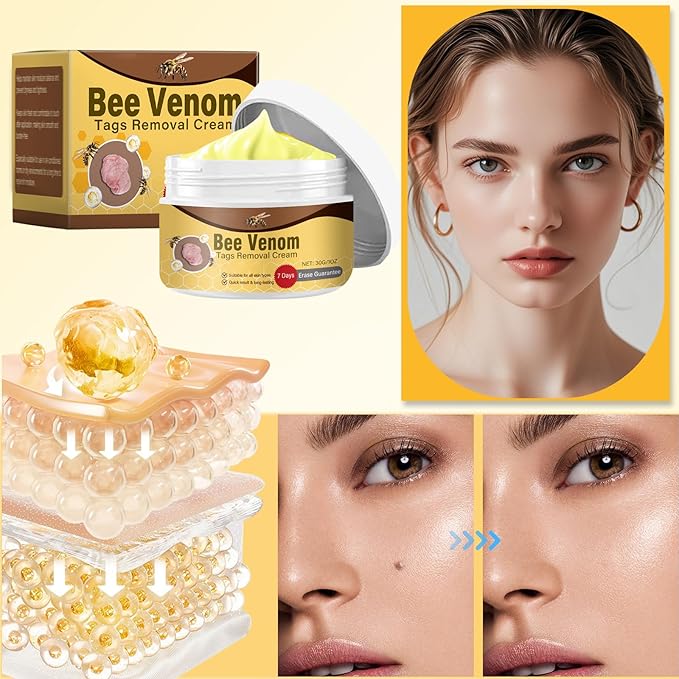 2PCS Bee Venom Comprehensive Cream,Bee Venom Skin Care Cream，Advanced Bee Venom Therapy Cream for All Skin Types
