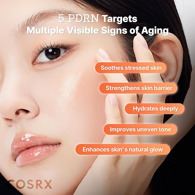 COSRX 5 PDRN B5 Vital Soothing Toner - Korean Toner for Rejuvenating & Soothing Skin with Salmon DNA, Centella, Lactobacillus PDRN & Panthenol, Korean Skin Care, Stocking Stuffers (280ml/9.46 fl.oz.)