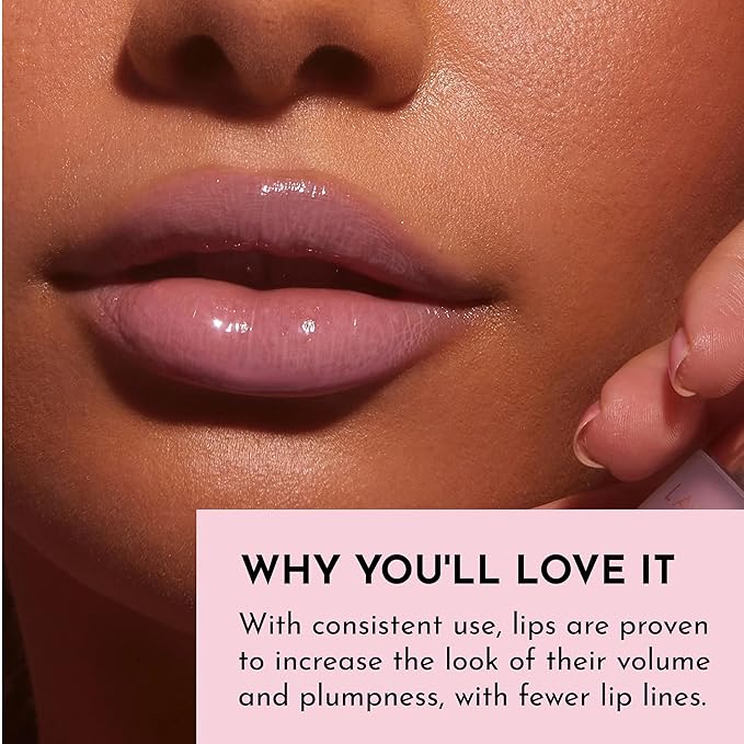 Lawless Women's Forget The Filler Lip Plumper Line Gloss, Lavender Sorbet, Pink, 0.11 Fl Oz (Pack of 1)