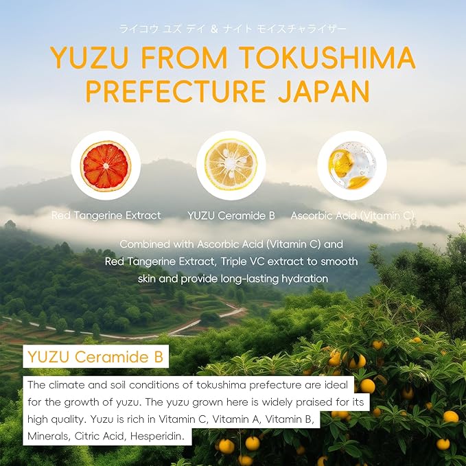 LAIKOU Skin Care Set, Gifts for Women, Skin Care Routine Kit for Women, Skincare Gift Set with YUZU Cleanser, Toner, Serum, Eye Cream, Face Cream Mother's Day Christmas Birthday Daughter Wife