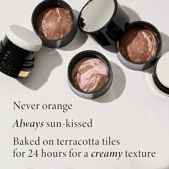 LAURA GELLER NEW YORK Bronze-n-Brighten Baked To Go - Travel Size - Fair - Natural Bronze Glow