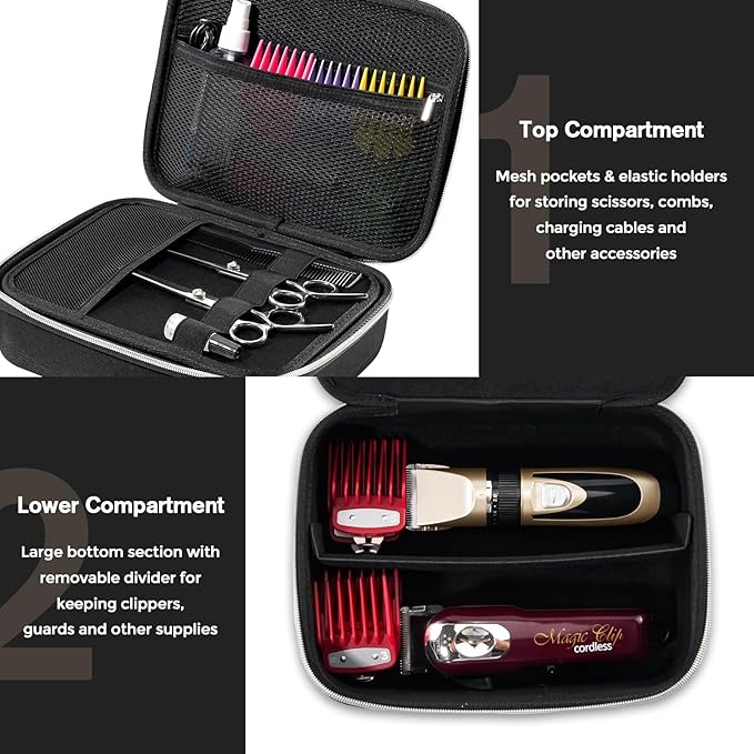 ProCase Hard Hair Clippers Case,