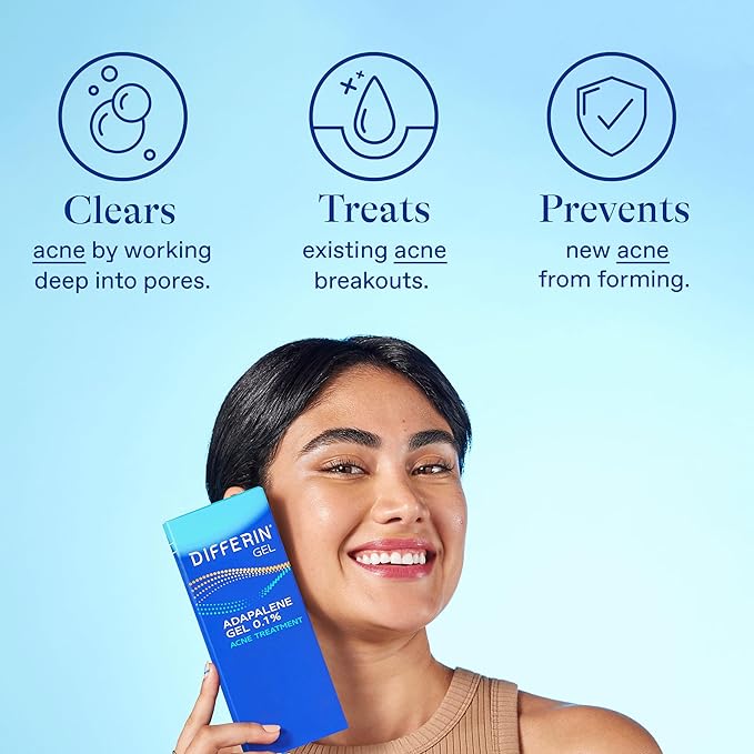 Differin acne treatment gel, 60