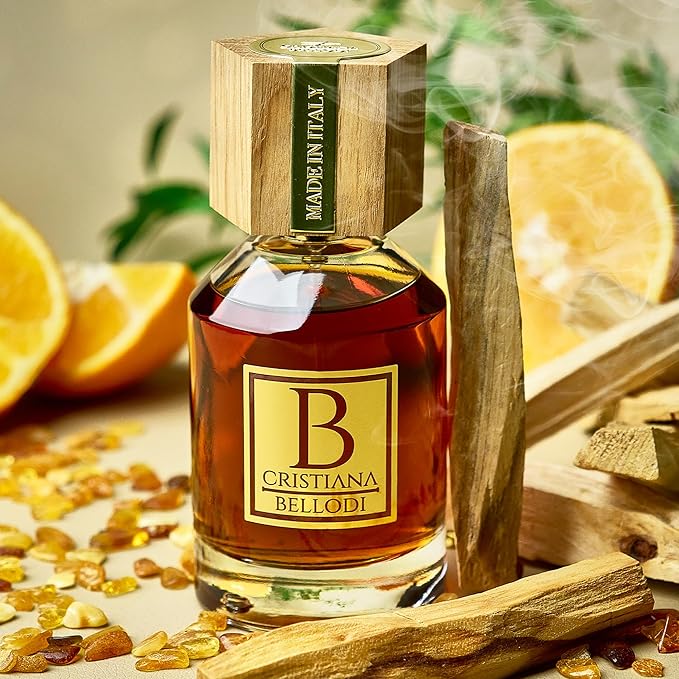 B for Unisex - Perfume for Women & Men - Long Lasting Cologne from Italy - Aromatic Amber Fragrance with Incense, Oud, Patchouli, Amber Notes - Eau de Parfum - 3.4 oz EDP Spray