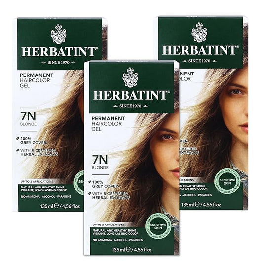 Herbatint Permanent Haircolor Gel, 7N