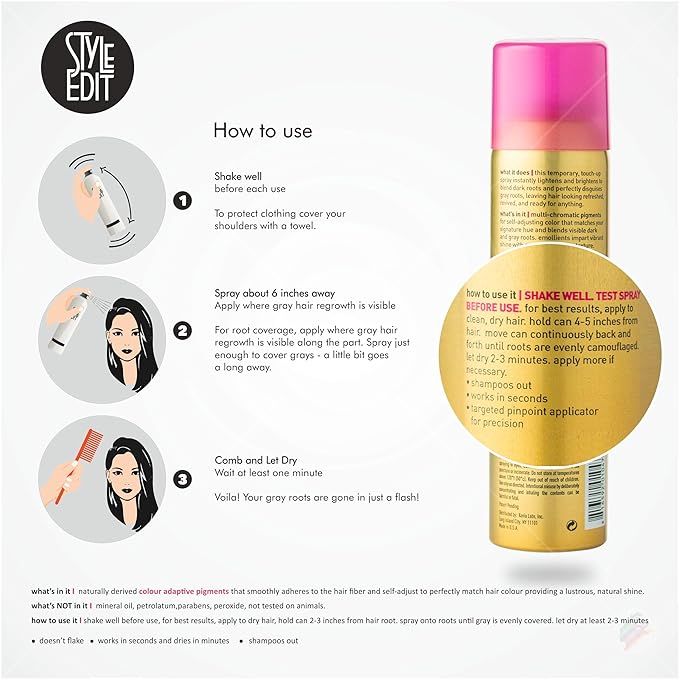 STYLE EDIT DARK BLONDE Root