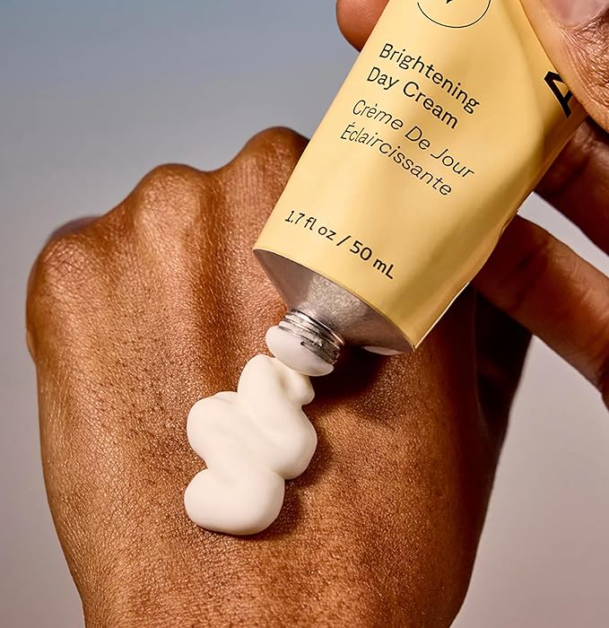 Acure Brightening Day & Night Cream Set – Hydrating & Radiance-Boosting Moisturizers for Even Skin Tone & Smooth Texture, Vegan, 1.7 Fl Oz Each