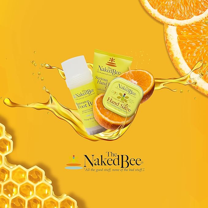 The Naked Bee Lip Balm in oz,