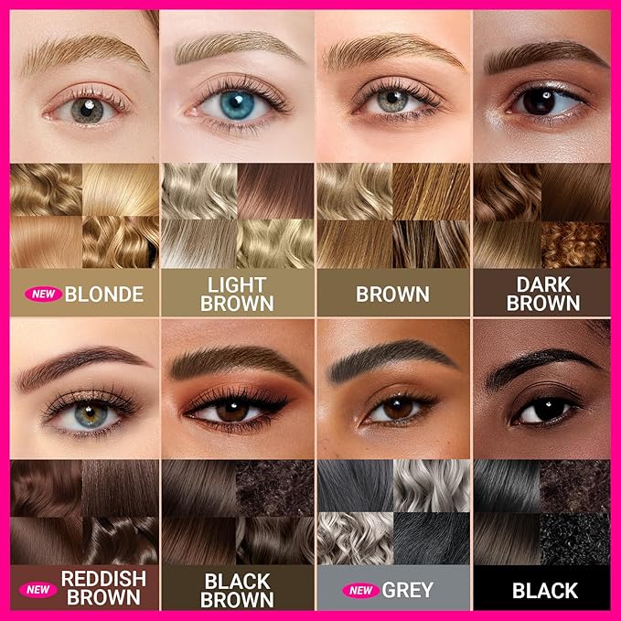 iMethod Curved Eyebrow Pen - 2-in-1 Dual-Ended Eyebrow Pencil with Curved Tip and Precise Brush-Tip, Microblading Pen for Natural Hair-Like Brows, Long Lasting, Light Brown