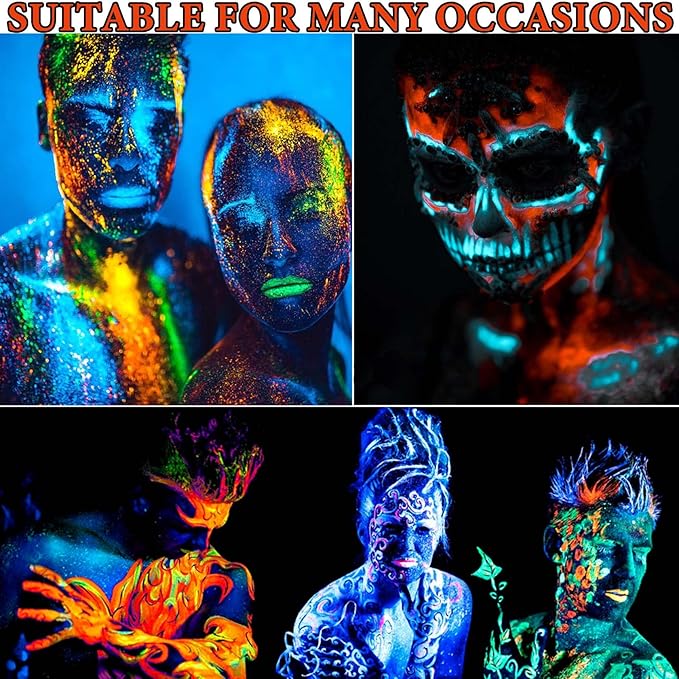 15 Colors Bruise Wheel for Special Effects,Halloween Face Body Paint SFX Makeup,Light Green Witch Zombie Gamora Face Body Paint Oil Based Cosplay Theatrical Halloween Makeup Kit B