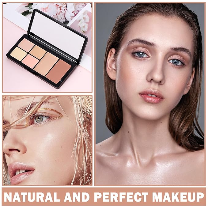 Cream Concealer Contour Makeup Palette Cream Foundation Palette