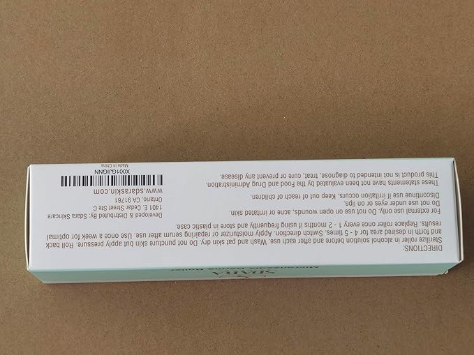 Derma Roller Microneedling Roller for Face - Includes Free Storage Case (Pack of 1) Unisex