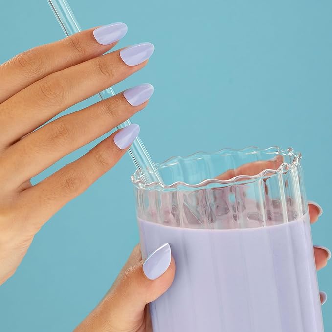 Sally Hansen Salon Effects Perfect Press-On Nails | Oval Shape | Easy to Apply, Non-Damaging | 30 Nails, Nail Glue, Adhesive Tabs, File | Ozone You Didn't