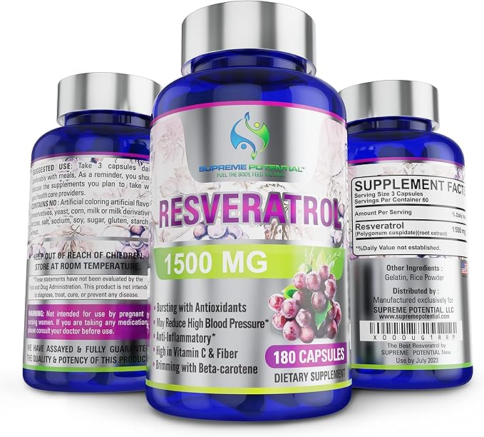 Supreme Potential 100% Pure Resveratrol