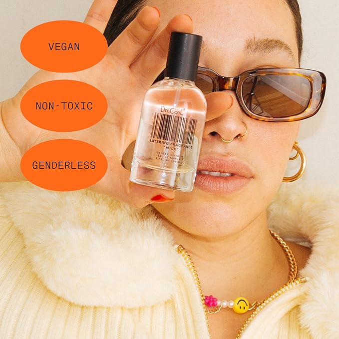 DedCool Eau de Parfum | Xtra Milk | Genderless Luxury Fragrance with Bergamot, White Musk & Amber | Non-Toxic, Vegan | Long Lasting Perfume for Men & Women | Clean, Sophisticated Aroma | 1.7 fl. oz.